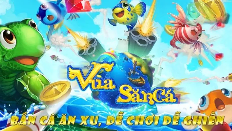 Vua Săn Cá Choáng club - Tận Hưởng Phút Giây Bắn Cá Đỉnh Cao Các loại cá và điểm thưởng