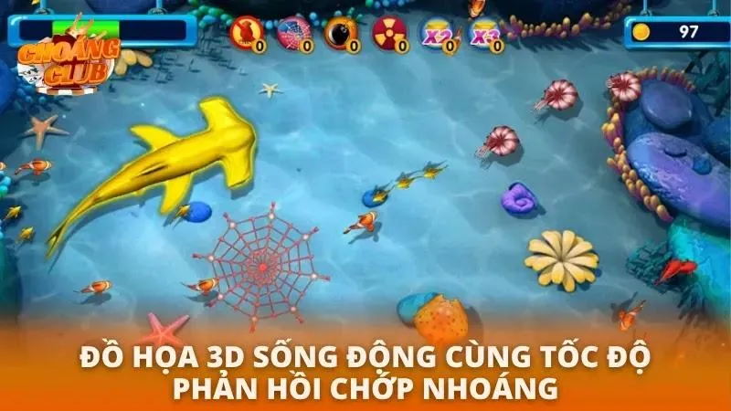 Bắn Cá Choáng Club | Khám Phá Thế Giới Đại Dương Chân Thực Bắn Cá Choáng Club