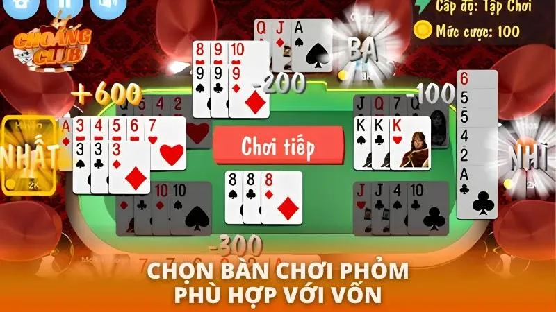 Cách chơi Phỏm