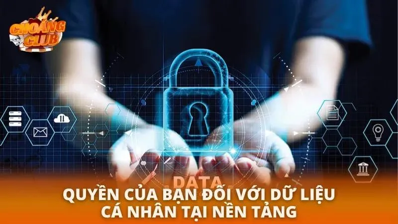 Quyền của người chơi liên quan đến dữ liệu cá nhân tại website