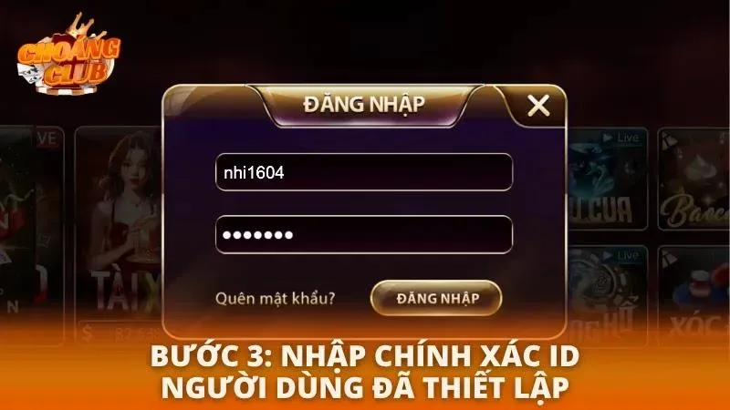 Đăng Nhập Choáng Club An Toàn | Hướng Dẫn Chi Tiết 2026 Một ký tự dư đôi khi đủ khiến hệ thống nghi ngờ đăng nhập lạ