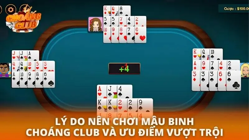 Cách Chơi Mậu Binh Choáng Club | Hướng Dẫn Thắng Lớn 2026 Trải nghiệm sảnh giải trí đánh bài trực tuyến với nhiều ưu điểm vượt trội