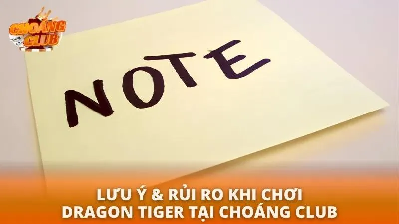 Giữ tỉnh táo khi tham gia Rồng Hổ trực tuyến